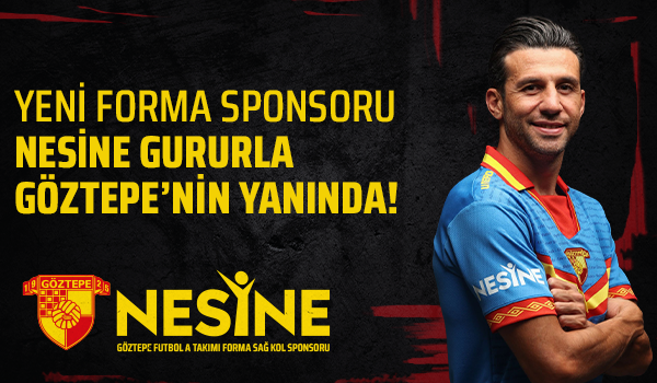 Yeni Forma Sponsoru Nesine Gururla Göztepe'nin Yanında!