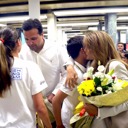 Can Ertürk’e Coşkulu Karşılama