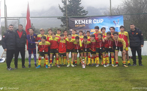 U13 Takımımız Kemer Cup'ta Şampiyon