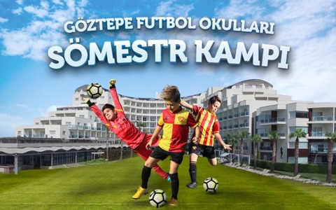 Göztepe Futbol Okulları Sömestr Kampı Başlıyor