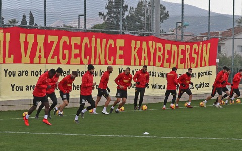 A. Alanyaspor Maçının Hazırlıklarını Tamamladık