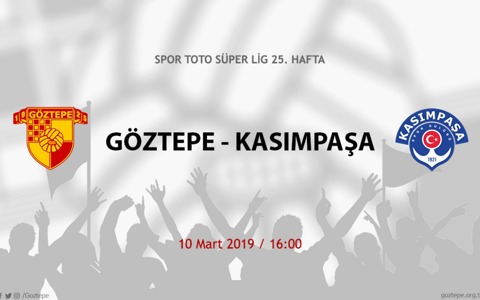 Canlı Anlatım: Göztepe'miz - Kasımpaşa