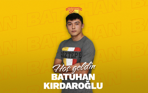 Batuhan Kırdaroğlu Göztepe'mizde