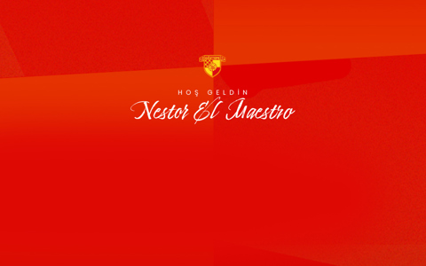 Göztepe'mize Hoş Geldin Nestor El Maestro