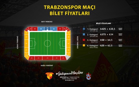 Trabzonspor Maçının Biletleri Satışa Çıkıyor