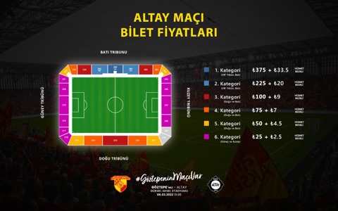 Altay Maçının Biletleri Satışa Çıkıyor