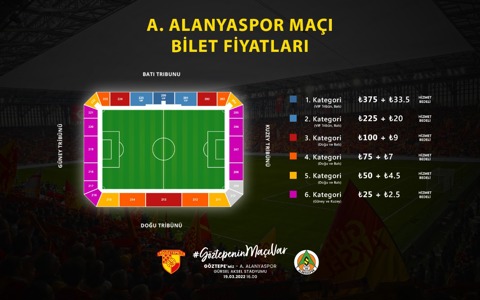 A. Alanyaspor Maçının Biletleri Satışa Çıkıyor