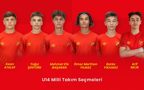 Sporcularımıza U14 Milli Takım Seçmeleri Daveti