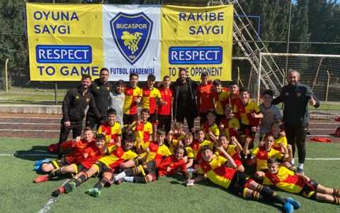 Göztepe'miz U13 Bucaspor Futbol Turnuvası'nda Şampiyon
