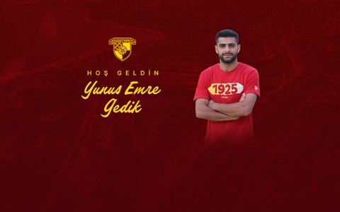 Yunus Emre Gedik Göztepe'mizde
