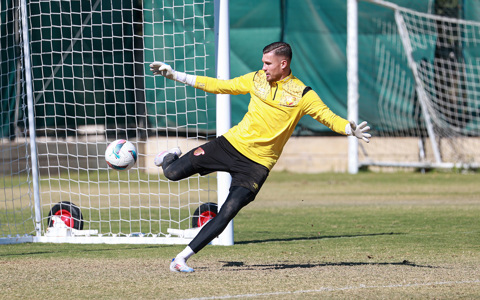 İ. EYÜPSPOR MAÇININ HAZIRLIKLARINI TAMAMLADIK