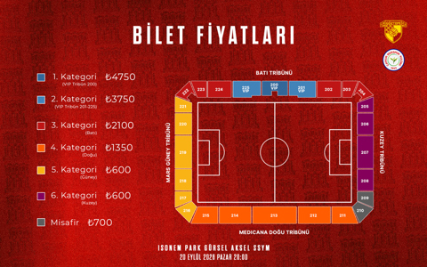 ÇAYKUR RİZESPOR MAÇININ BİLETLERİ SATIŞA ÇIKIYOR